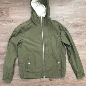 J. Crew Rain Jacket in Green